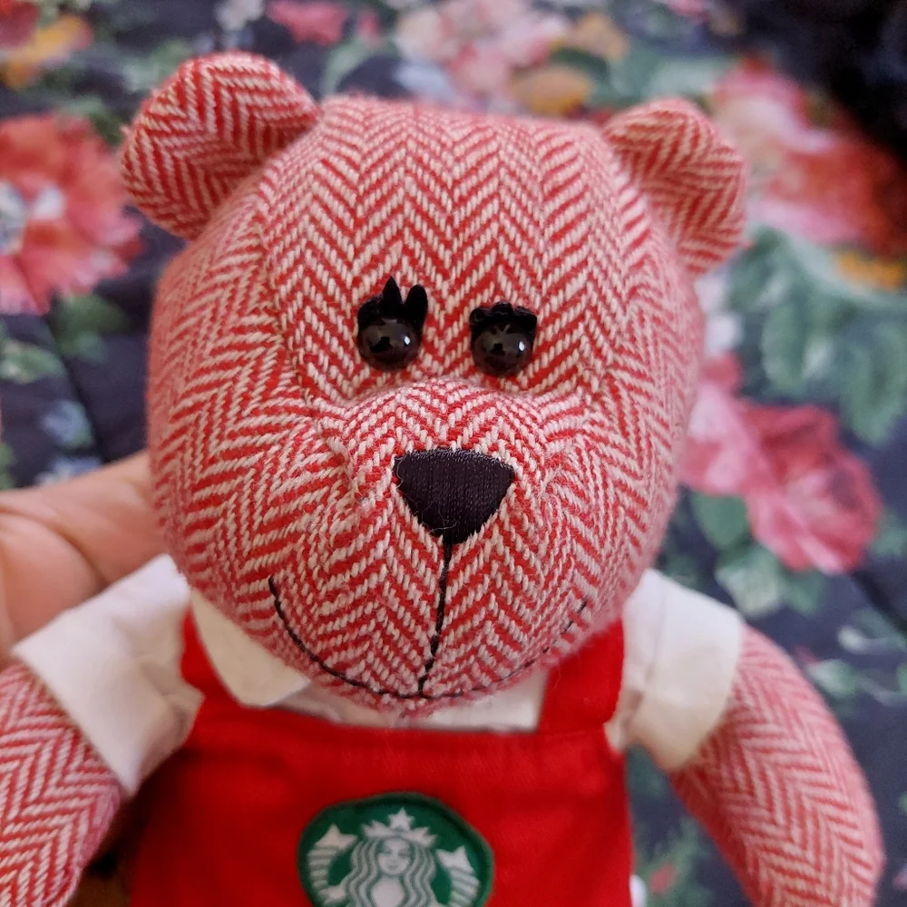 Cute 2016 Starbucks Holiday Barista Teddy Bear - Picture 5 of 6
